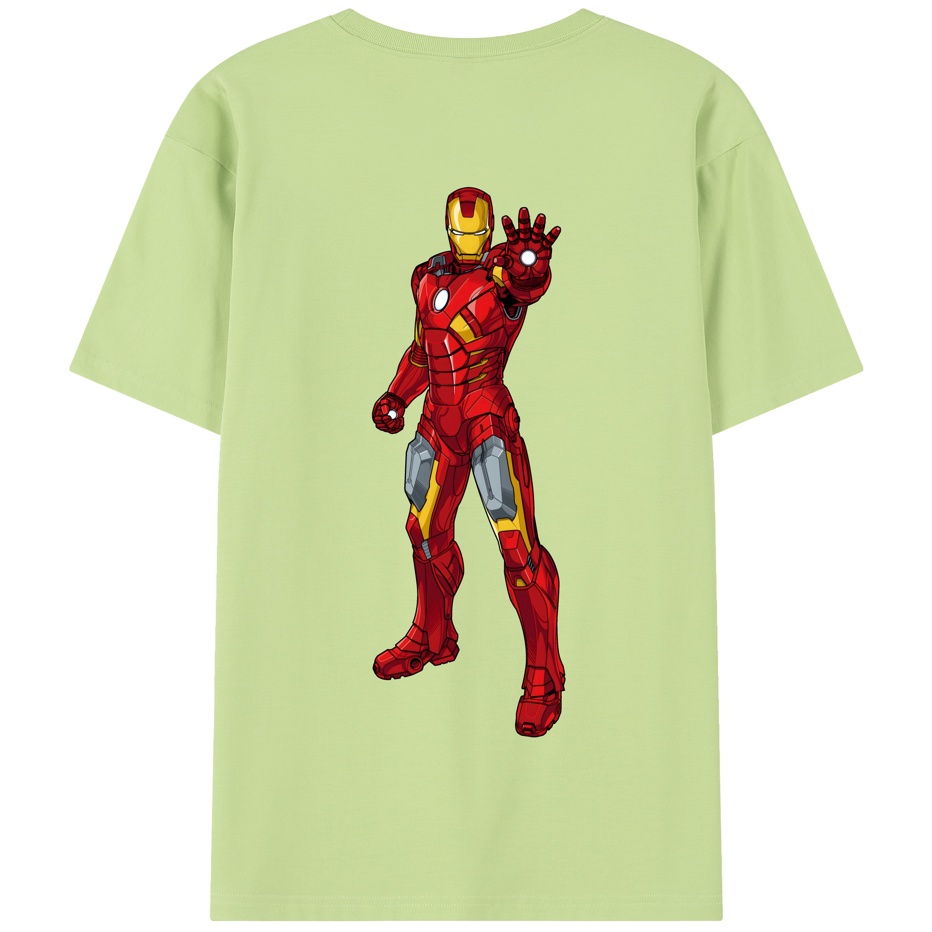 （画像用） アベンジャーズ The Avengers 綿100％半袖Tシャツ（背面プリント）
